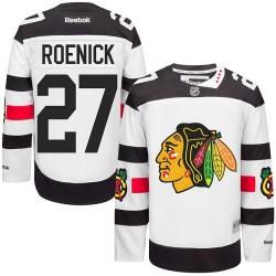 Adult Authentic Chicago Blackhawks Jeremy Roenick White 2016 Stadium Series Official Reebok Jersey