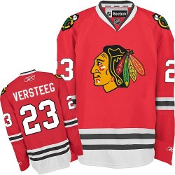 Adult Premier Chicago Blackhawks Kris Versteeg Red Home Official Reebok Jersey