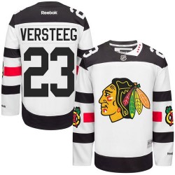 Adult Authentic Chicago Blackhawks Kris Versteeg White 2016 Stadium Series Official Reebok Jersey