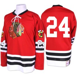 Adult Authentic Chicago Blackhawks Martin Havlat Red 1960-61 Throwback Official Mitchell and Ness Jersey