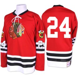 Adult Premier Chicago Blackhawks Martin Havlat Red 1960-61 Throwback Official Mitchell and Ness Jersey