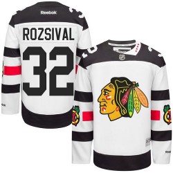 Adult Authentic Chicago Blackhawks Michal Rozsival White 2016 Stadium Series Official Reebok Jersey