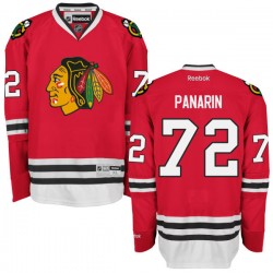 Adult Premier Chicago Blackhawks Artemi Panarin Red Home Official Reebok Jersey