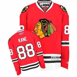 Adult Authentic Chicago Blackhawks Patrick Kane Red Home Official Reebok Jersey