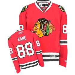 Adult Premier Chicago Blackhawks Patrick Kane Red Home Official Reebok Jersey