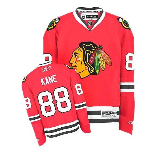 Reebok Youth Chicago Blackhawks Patrick Kane Red Home Premier Jersey