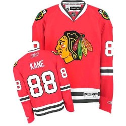 Youth Premier Chicago Blackhawks Patrick Kane Red Home Official Reebok Jersey