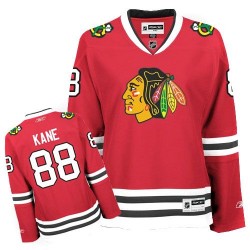 Women's Authentic Chicago Blackhawks Patrick Kane Red Home Official Reebok Jersey