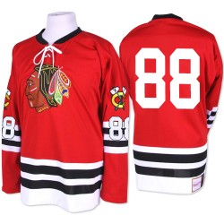 Adult Authentic Chicago Blackhawks Patrick Kane Red 1960-61 Throwback Official Mitchell and Ness Jersey
