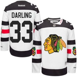 Adult Authentic Chicago Blackhawks Scott Darling White 2016 Stadium Series Official Reebok Jersey