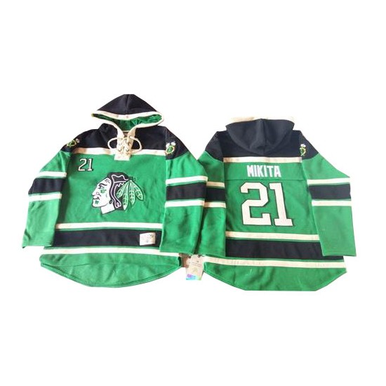 blackhawks old time jersey