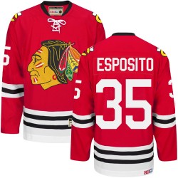 Adult Premier Chicago Blackhawks Tony Esposito Red New Throwback Official CCM Jersey