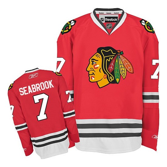 Blackhawks jersey seabrook Outlet