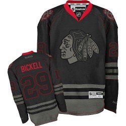Adult Premier Chicago Blackhawks Bryan Bickell Black Ice Official Reebok Jersey