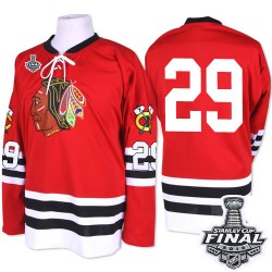 Adult Authentic Chicago Blackhawks Bryan Bickell Red 1960-61 Throwback 2015 Stanley Cup Official Mitchell and Ness Jersey