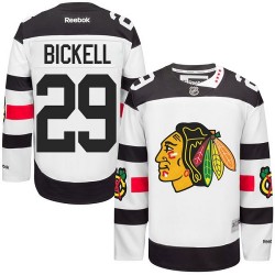 Youth Premier Chicago Blackhawks Bryan Bickell White 2016 Stadium Series Official Reebok Jersey