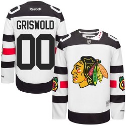 Adult Authentic Chicago Blackhawks Clark Griswold White 0 2016 Stadium Series Official Reebok Jersey