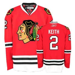 Women's Premier Chicago Blackhawks Duncan Keith Red Home Official Reebok Jersey