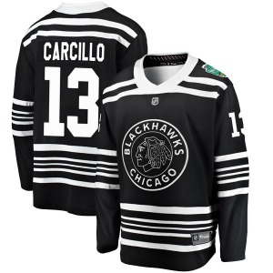Adult Breakaway Chicago Blackhawks Daniel Carcillo Black 2019 Winter Classic Official Fanatics Branded Jersey