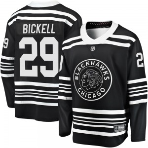 Adult Premier Chicago Blackhawks Bryan Bickell Black Breakaway Alternate 2019/20 Official Fanatics Branded Jersey