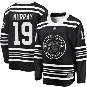Adult Premier Chicago Blackhawks Troy Murray Black Breakaway Alternate 2019/20 Official Fanatics Branded Jersey