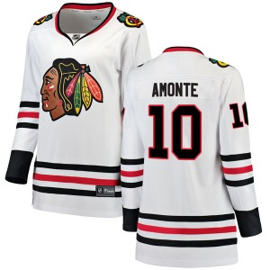 Women's Breakaway Chicago Blackhawks Tony Amonte White Away Official Fanatics Branded Jersey