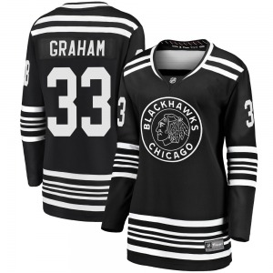 Women's Premier Chicago Blackhawks Dirk Graham Black Breakaway Alternate 2019/20 Official Fanatics Branded Jersey