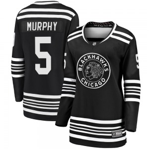 Women's Premier Chicago Blackhawks Connor Murphy Black Breakaway Alternate 2019/20 Official Fanatics Branded Jersey