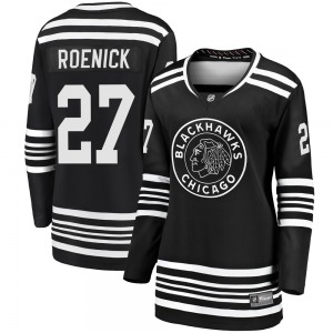 Women's Premier Chicago Blackhawks Jeremy Roenick Black Breakaway Alternate 2019/20 Official Fanatics Branded Jersey
