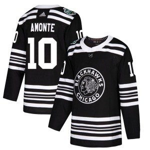 Youth Authentic Chicago Blackhawks Tony Amonte Black 2019 Winter Classic Official Adidas Jersey