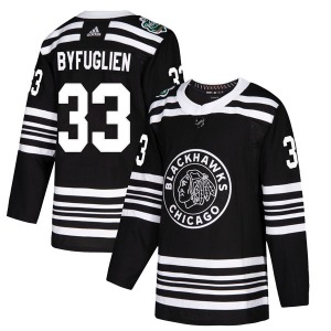 Youth Authentic Chicago Blackhawks Dustin Byfuglien Black 2019 Winter Classic Official Adidas Jersey