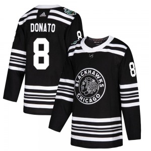 Youth Authentic Chicago Blackhawks Ryan Donato Black 2019 Winter Classic Official Adidas Jersey