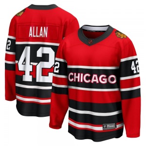 Adult Breakaway Chicago Blackhawks Nolan Allan Red Special Edition 2.0 Official Fanatics Branded Jersey