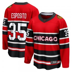 Adult Breakaway Chicago Blackhawks Tony Esposito Red Special Edition 2.0 Official Fanatics Branded Jersey