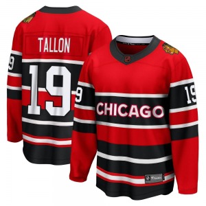 Adult Breakaway Chicago Blackhawks Dale Tallon Red Special Edition 2.0 Official Fanatics Branded Jersey