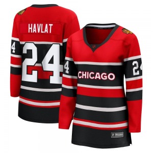 Women's Breakaway Chicago Blackhawks Martin Havlat Red Special Edition 2.0 Official Fanatics Branded Jersey