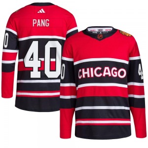 Youth Authentic Chicago Blackhawks Darren Pang Red Reverse Retro 2.0 Official Adidas Jersey