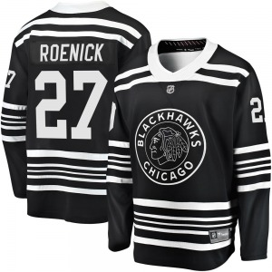 Youth Premier Chicago Blackhawks Jeremy Roenick Black Breakaway Alternate 2019/20 Official Fanatics Branded Jersey