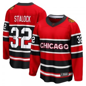 Youth Breakaway Chicago Blackhawks Alex Stalock Red Special Edition 2.0 Official Fanatics Branded Jersey