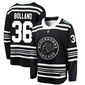 Youth Breakaway Chicago Blackhawks Dave Bolland Black 2019 Winter Classic Official Fanatics Branded Jersey