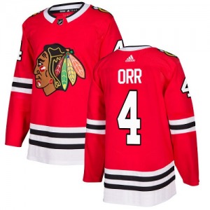 Youth Authentic Chicago Blackhawks Bobby Orr Red Home Official Adidas Jersey