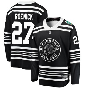 Adult Breakaway Chicago Blackhawks Jeremy Roenick Black 2019 Winter Classic Official Fanatics Branded Jersey
