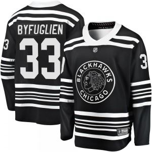 Adult Premier Chicago Blackhawks Dustin Byfuglien Black Breakaway Alternate 2019/20 Official Fanatics Branded Jersey