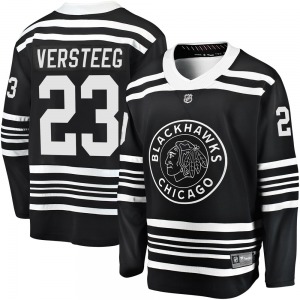 Adult Premier Chicago Blackhawks Kris Versteeg Black Breakaway Alternate 2019/20 Official Fanatics Branded Jersey