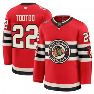 Youth Premium Chicago Blackhawks Jordin Tootoo Red 2025 Winter Classic Official Fanatics Jersey