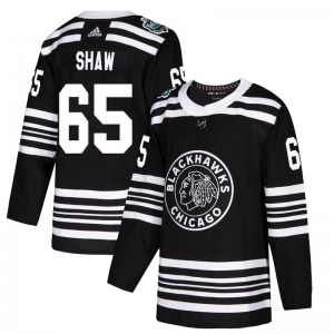 Youth Authentic Chicago Blackhawks Andrew Shaw Black 2019 Winter Classic Official Adidas Jersey