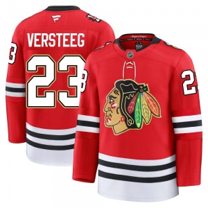 Adult Premium Chicago Blackhawks Kris Versteeg Red Centennial Official Fanatics Jersey