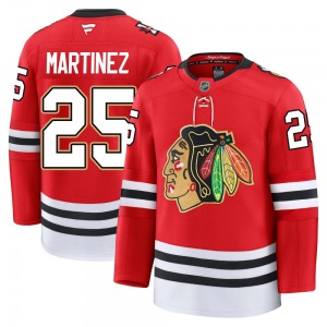 Youth Premium Chicago Blackhawks Alec Martinez Red Centennial Official Fanatics Jersey
