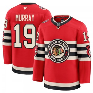 Adult Premium Chicago Blackhawks Troy Murray Red 2025 Winter Classic Official Fanatics Jersey