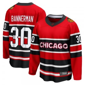 Youth Breakaway Chicago Blackhawks Murray Bannerman Red Special Edition 2.0 Official Fanatics Branded Jersey